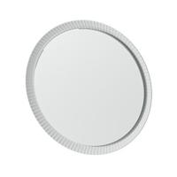 Artceram Зеркало Lord Ø76 см в керамической раме с LED-подсветкой и сенсорным выключателем, цвет: белый глянцевый