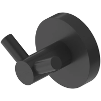 Крючок Cezares Relax RELAX-HKD-NOP двойной, для ванны, черный матовый Крючок Cezares Relax RELAX-HKD-NOP двойной, для ванны, черный матовый