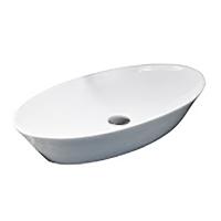 Раковина в ванную накладная 60 см CeramaLux 9397 белая