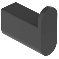 Крючок Cezares Stylus STYLUS-HK-NOP для ванны, черный матовый Крючок Cezares Stylus STYLUS-HK-NOP для ванны, черный матовый