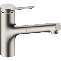 Смеситель для кухни Hansgrohe Zesis M33 74800800, сталь