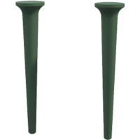 Комплект ножек для тумбы и пенала Cezares Idra 40445 43 см, Verde Opaco