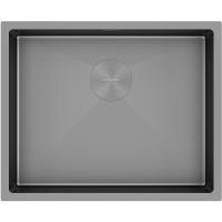 Кухонная мойка Paulmark NEXT 58 UNI PM215844-MG, цвет серый матовый