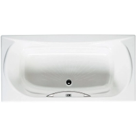 Ванна чугунная Roca Akira SET/2325G000R/526804010/150412330 170x85 см, с ручками, антискользящим покрытием, белый
