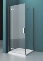 Душевой уголок BelBagno Kraft 100х80 KRAFT-AH-12-100/80-C-Cr-R профиль Хром стекло прозрачное