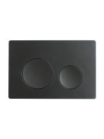 Кнопка смыва для инсталляции Agger APB0144 для унитаза, пластик, цвет матовый черный