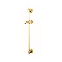 Душевая штанга 60см.Bossini Charleston D03000.021, латунь, цвет: золото