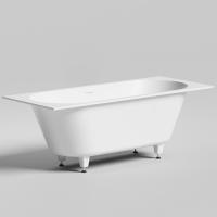 Встраиваемая ванна Salini Ornella Axis KIT 170 104723M S-Sense, цвет: белый матовый