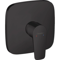Смеситель Hansgrohe Talis E 71765670 для душа, встраиваемый, внешняя часть, чёрный матовый 