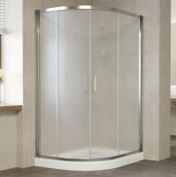 Душевой уголок Vegas Glass ZS-F 120*100 08 10 профиль глянцевый хром, стекло сатин Душевой уголок Vegas Glass ZS-F 120*100 08 10 профиль глянцевый хром, стекло сатин