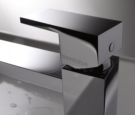 смеситель treemme q 5610.cc для раковины, с донным клапаном, хром