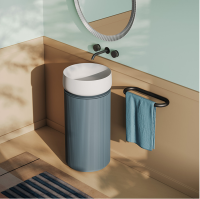 Тумба под раковину, Artceram, Opera, шгв 400*400*720, цвет-Moka