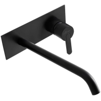 Смеситель для раковины Cezares Leaf LEAF-BLI1-NOP черный матовый