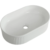 Раковина накладная BELBAGNO BB1497, белая.
