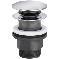 Донный клапан для раковины Kludi 1042605-00 Push-Open, хром Донный клапан для раковины Kludi 1042605-00 Push-Open, хром