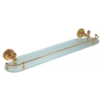 Стеклянная полка Migliore Mirella 17327 цвет золото