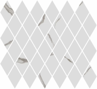 Kerama Marazzi T054/48022 Декор Монте Тиберио мозаичный белый глянцевый 37,5x35x1