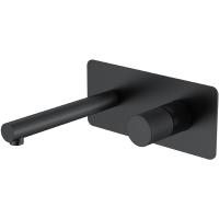 Смеситель для раковины Boheme Stick 125-BB.4 черный матовый