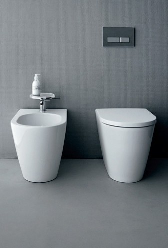 биде напольное laufen kartell 8.3233.1.000.302.1