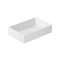 Раковина Galassia Plus Design 6103 накладная, 55х40 см, белая