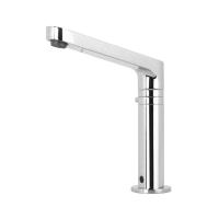 Смеситель Fima Carlo Frattini Collettività F4921CR для раковины, на 1 отв., электронный, 12 алкалиновых батареек АА+, хром