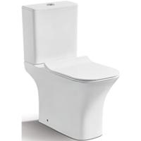 Унитаз компакт CeramaLux 1215-P с бачком и сиденьем микролифт