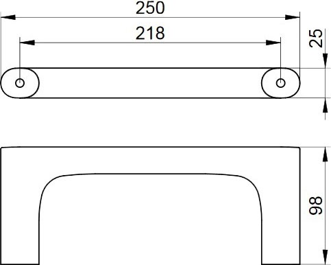 Полотенцедержатель Keuco Edition 400 11521 010000