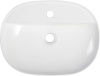 раковина накладная 50 см aquanet lake-2 00211287, белая