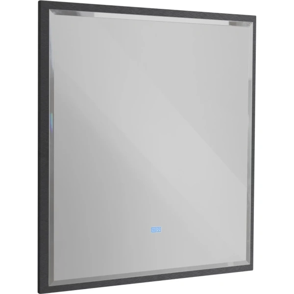 зеркало cezares interni 80 czr-spc-int-800-900-led-tch-warm-tit с подсветкой tитан с сенсорным выключателем и подогревом