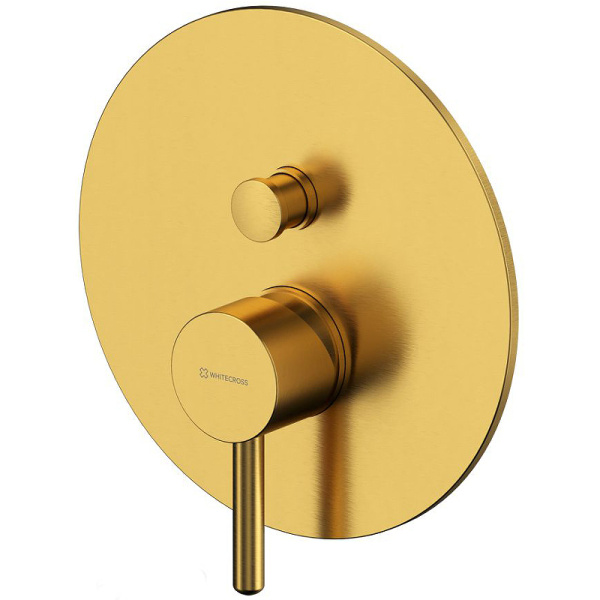 Душевая система Whitecross Y brushed gold YSET05TOPGLB Брашированное золото