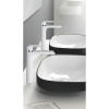смеситель для раковины rose r21f r2111f цвет белый/хром