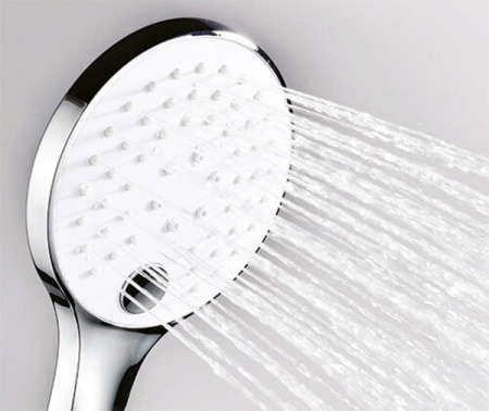 душевая система wasserkraft berkel a174868 thermo с термостатом, цвет хром