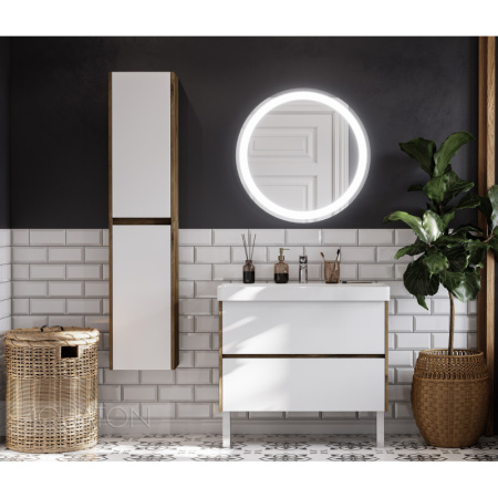 зеркало акватон анелло 1a260802ak010 85х85 см Зеркало Акватон Анелло 1A260802AK010 85х85 см