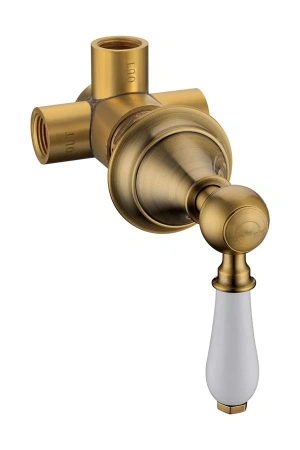 Переключатель потоков Boheme Medici 622 для душа цвет бронза