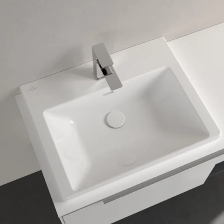раковина 60x47 см villeroy & boch subway 3.0 4a706g01