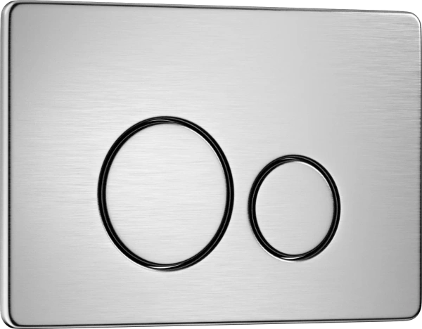 клавиша для инсталляции grossman style 700.k31.05.12m.12m для унитаза, пластик, хром сатиновый