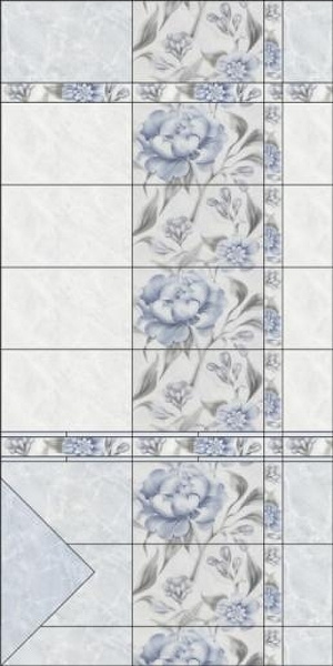 Керамическая плитка Kerama Marazzi Фантазия GR144/6231 бордюр 5,4х25