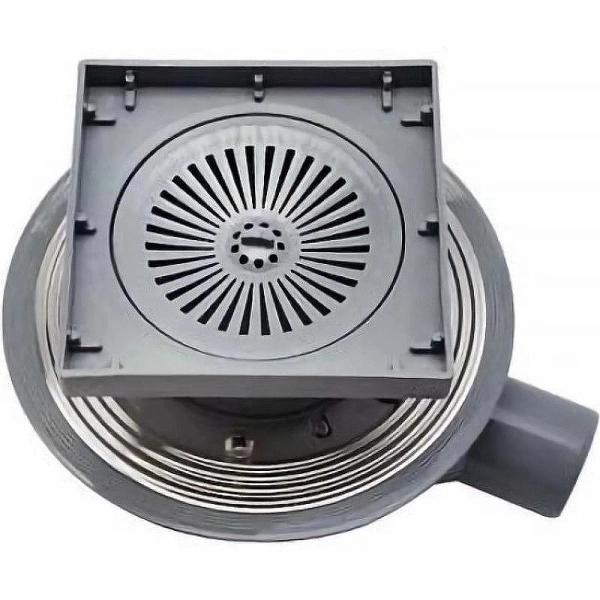 трап для душа pestan confluo standard 15x15 black glass 1 gold 13000152