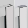душевой уголок wasserkraft lippe 120×90 45s24 профиль хром, стекло прозрачное