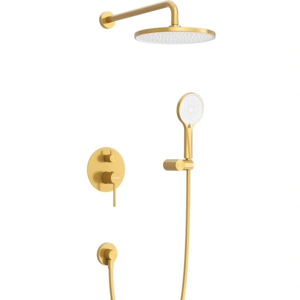 душевая система cezares relax relax-dset-boro брашированное золото