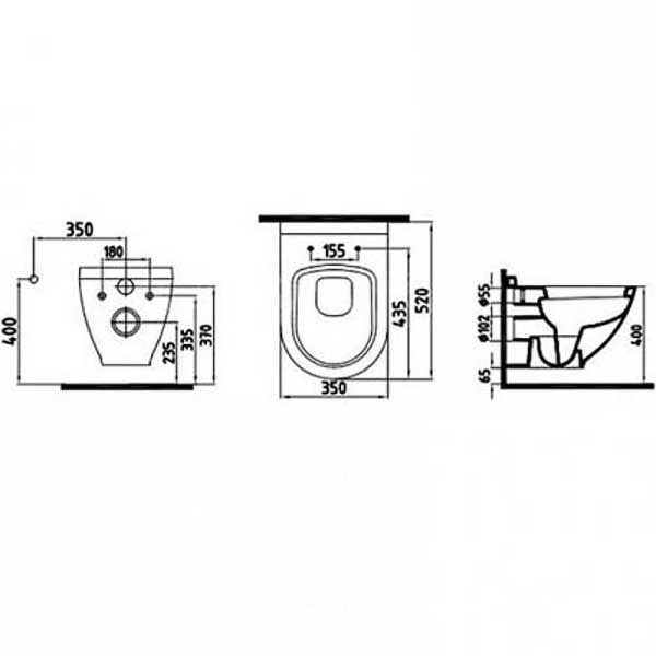 унитаз подвесной bien harmony hrka052n1vp0b7000 безободковый, крышка-сиденье микролифт, черный матовый унитаз подвесной bien harmony hrka052n1vp0b7000 безободковый, крышка-сиденье микролифт, черный матовый