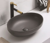 раковина-чаша ceramalux 50 78590mdh серая матовая