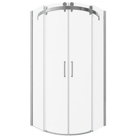 Душевой уголок Bravat Wave 90×90 BS090.1202S профиль хром, стекло прозрачное