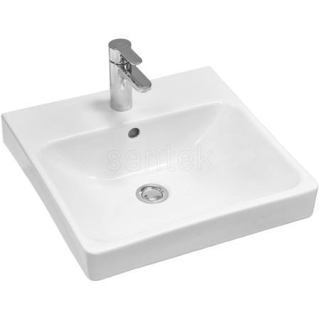 тумба с раковиной белый глянец/дуб рустикальный 45 см акватон сканди 1a2516k0sdz90