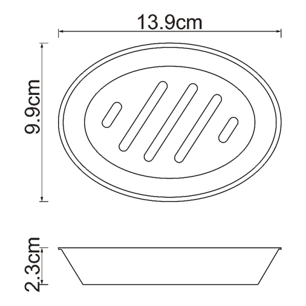 Мыльница WasserKRAFT Ruwer K-6729 цвет хром