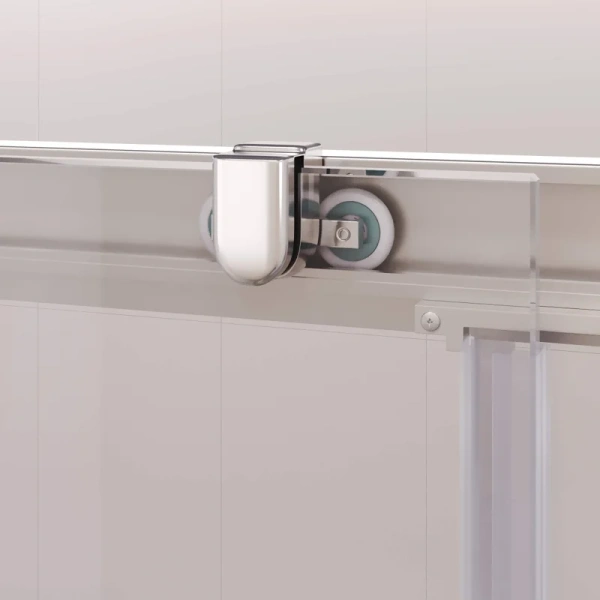 душевая дверь в нишу rgw passage pa-017 150х195, профиль хром