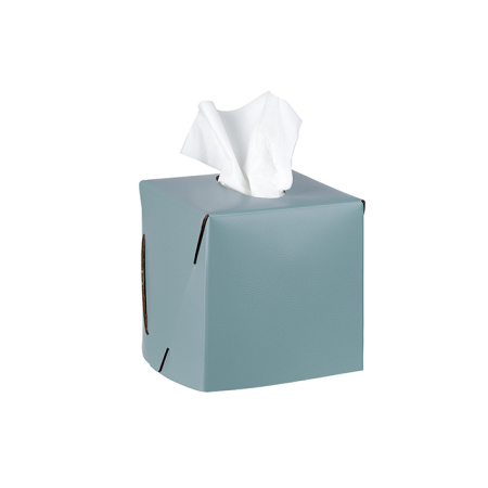 Салфетница Colombo Design Adj Kleenex BADJ015-5060 настольная, 12x12хh12 см, небесный|эвкалипт