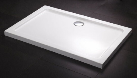 душевой поддон black&white stellar wind slim line rs-0812 120×80 белый