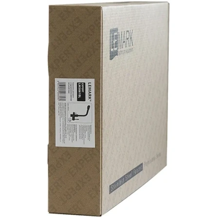 смеситель для кухни lemark expert lm5061bl черный матовый