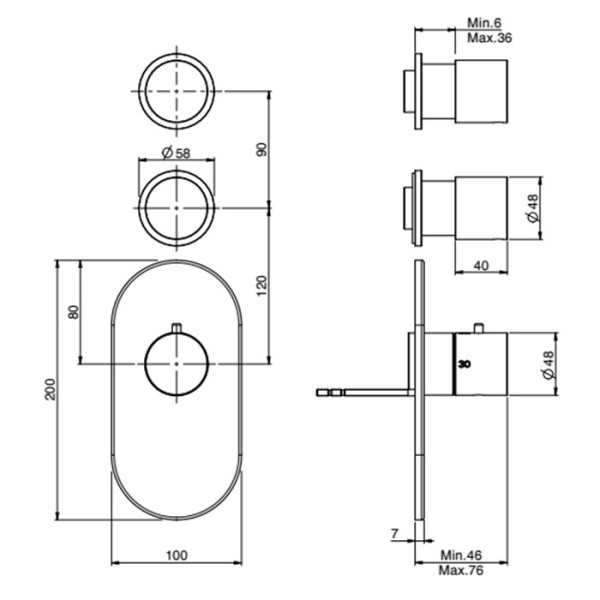 смеситель для душа fima carlo frattini fimatherm f3253x2cr термостат